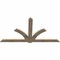Ekena Millwork Redmond Rough Sawn Timber Gable Bracket, Douglas Fir, 96"W x 52"H x 2"D x 6"F, 13/12 Pitch GBW096X52X0206RED00RDF - alternate 5